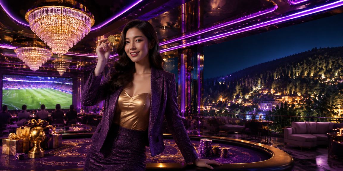 Người chơi thư giãn tại khu vực giải trí casino Đà Lạt về đêm
