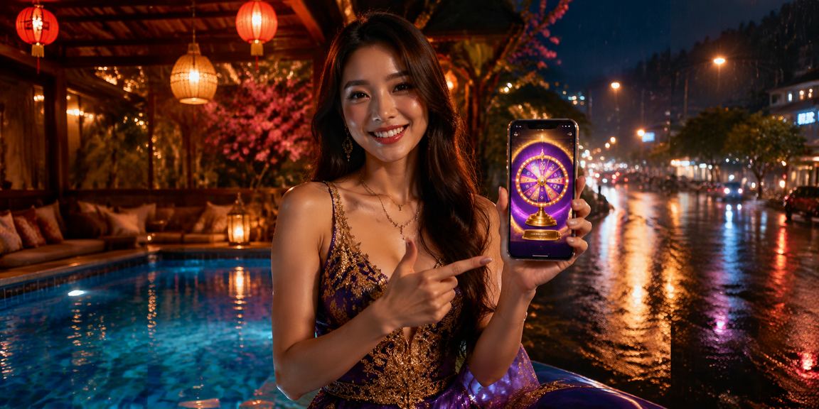 Bàn roulette tại Đà Lạt trong không khí lễ hội Tết – hình ảnh minh họa casino trực tuyến